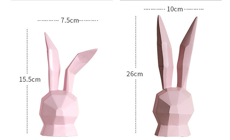 Nordic ins rabbit ornaments